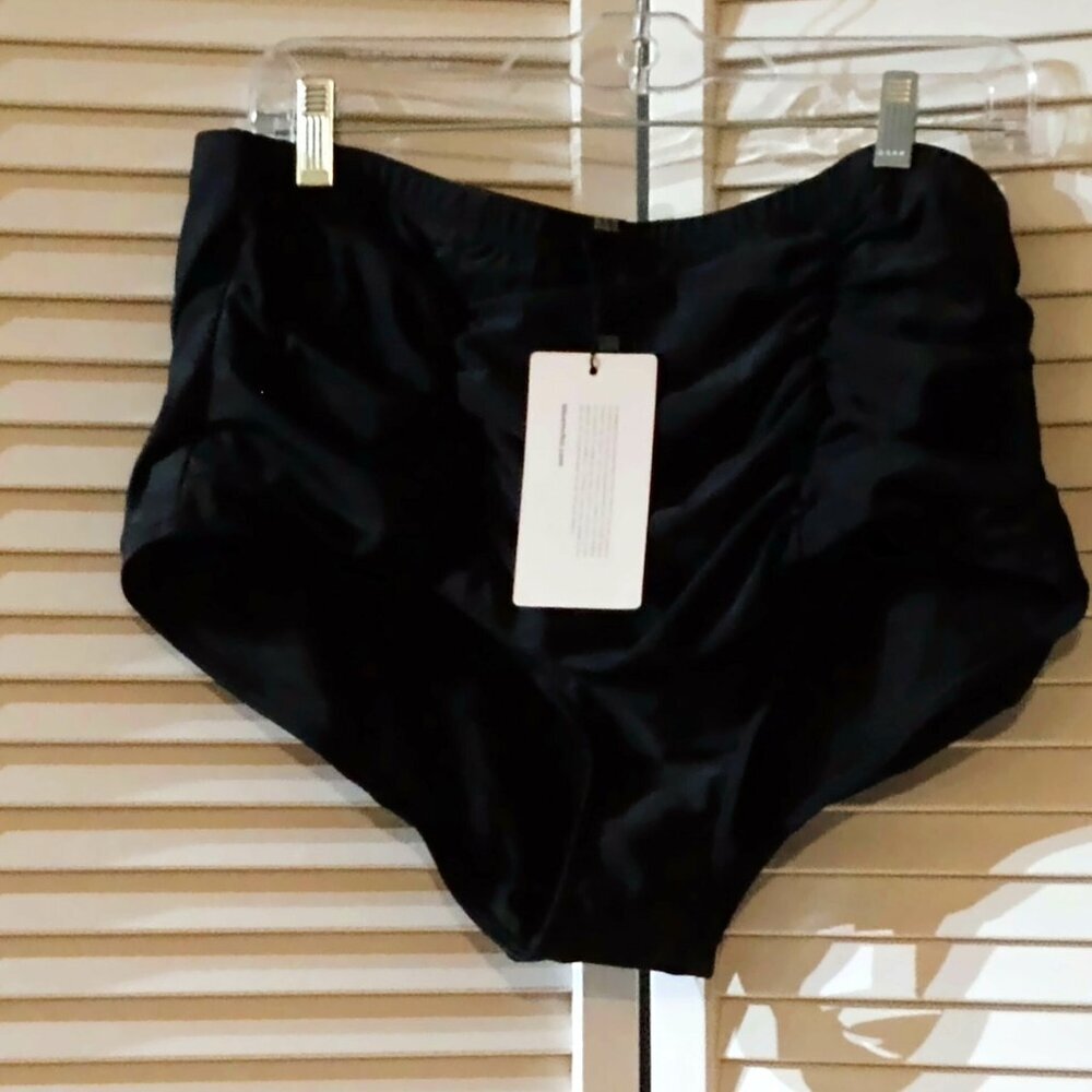NWT Plus‎ Size 18-20 Black Swim Shorts